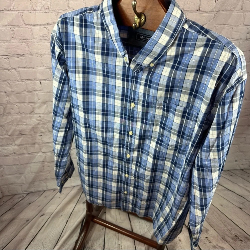 Men's MAINE new england shirt size XXL preppy outdoor gorpcore